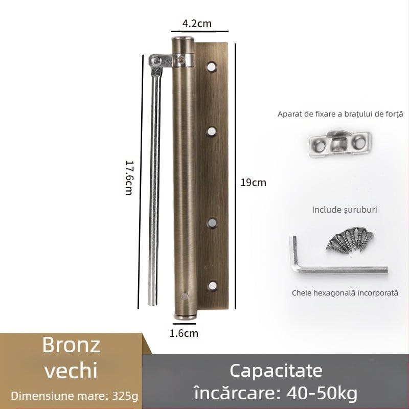 Închizător de ușă simplu din oțel inoxidabil — design modern minimalist, personalizabil, brand Wuxin haopin