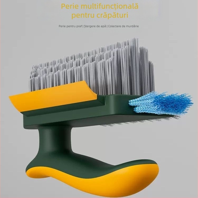 Perie multifuncțională pentru fugile și podeaua, pentru baie și bucătărie, din fibră