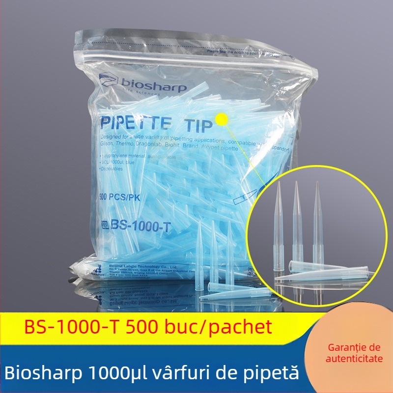 Pușcă de pipete Schleiden cu vârfuri din plastic — material: plastic; producător: Nantong Best Thai; marcă: Schleiden; calitate produs: calificat.