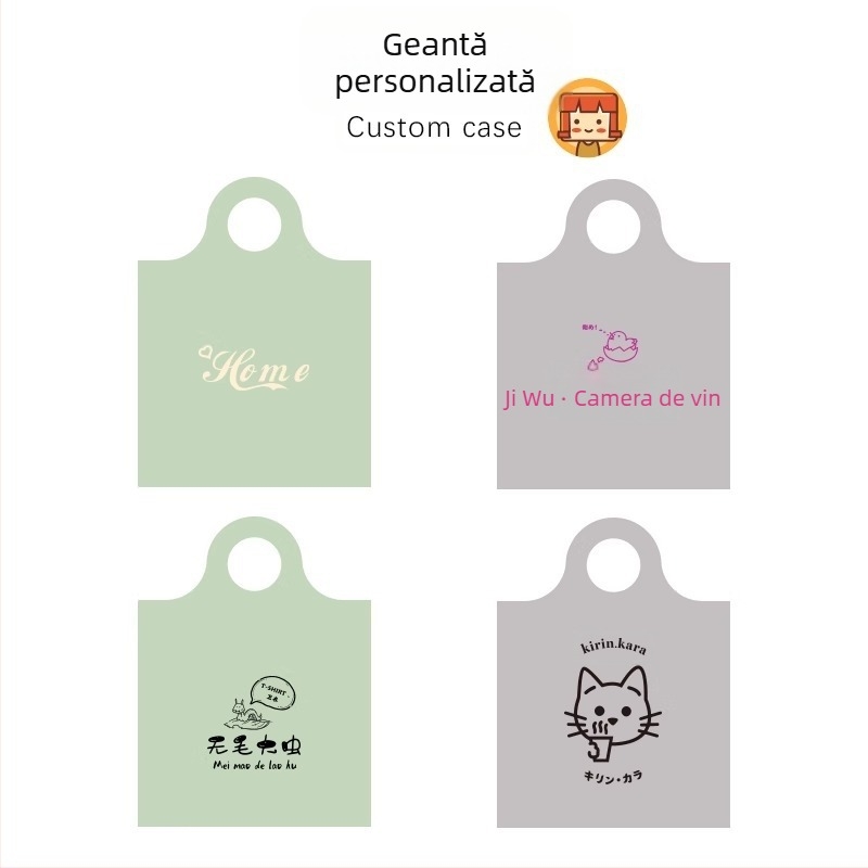 Geantă din plastic pentru ambalarea hainelor, Mu Ming Packaging, origine Yiwu, grosime cu două straturi 16, producție zilnică 100000