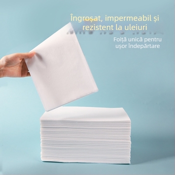 100 cearșafuri de pat de unică folosință, din material nețesut, îngroșate, pentru saloane de înfrumusețare, masaj și hoteluri