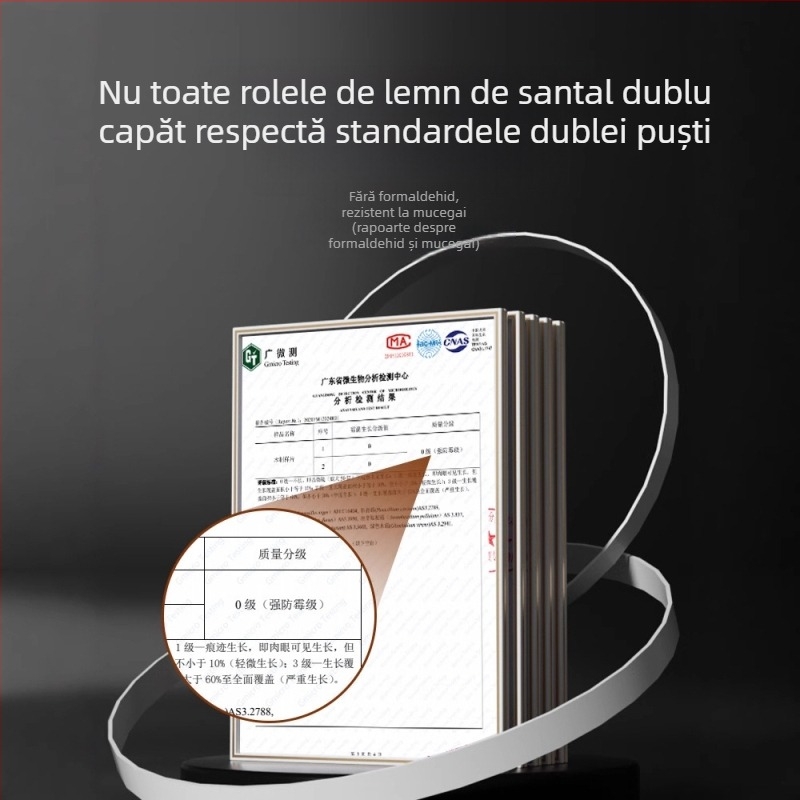 Sucitor din lemn de santal — Brand: Double Gun; Material: Lemn de santal; Stil: Simplitate modernă; Set: 3 piese