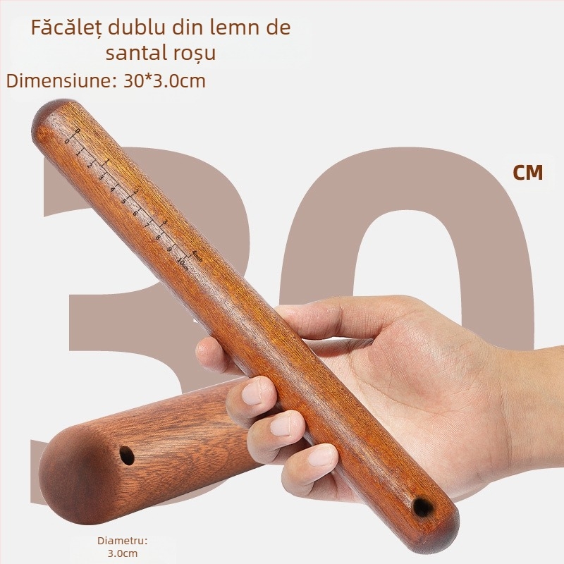 Sucitor din lemn de santal — Brand: Double Gun; Material: Lemn de santal; Stil: Simplitate modernă; Set: 3 piese