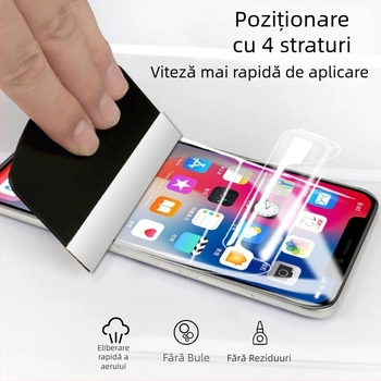 Protecție ecran telefon PET, folie frontală, claritate HD