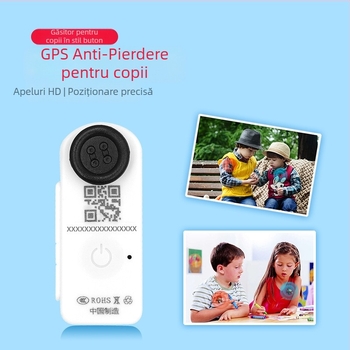 Locaționer GPS BeiDou pentru vârstnici și copii, cu alarme de vibrație, întrerupere de alimentare și SOS; precizie 0–30 m; baterie polimeră; autonomie 4320 h; rezistent la apă