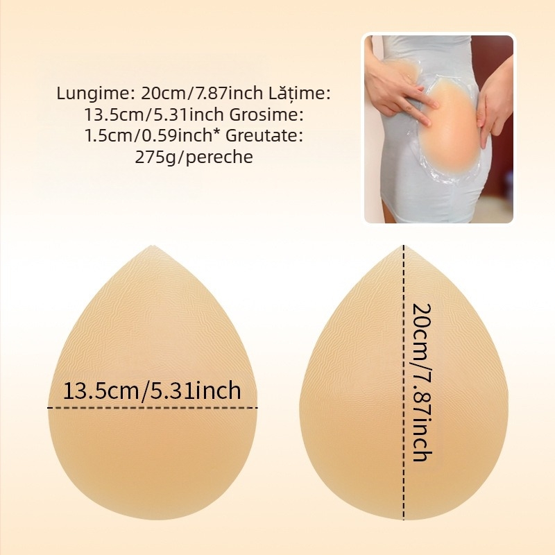 Pad de mărire a șoldurilor din silicon, gros, autoadeziv, invizibil și fără urme — Xinrui Lover, Dongguan