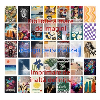 Pictură pe pânză cu ulei – temă emoțional-educativă, pictură figurativă, fără ramă, vopsire cu spray, personalizabil