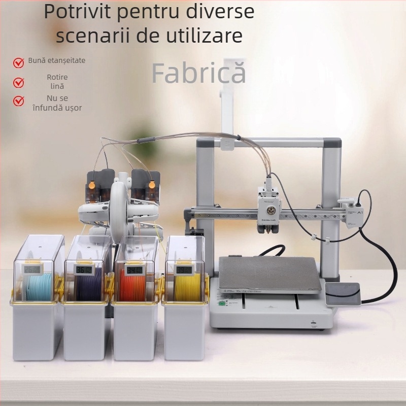 Cutie de uscare pentru accesorii imprimantă 3D – etanșare, recipient transparent de depozitare – Earth Surface Drying Box