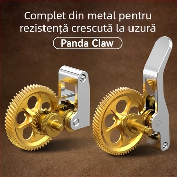 BIQU Panda Claw Roată dințată pentru extruder (Oțel călit; Model Panda Claw; Versiuni P1/X1; Accesoriu A1; Compatibil cu extruder Bambu Lab)