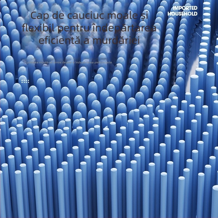 Padă de exfoliere a picioarelor din nylon pentru baie cu disc de suction, masaj pentru picioare pentru adulți, absorbție de apă