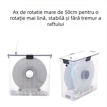 Cutie de uscare pentru consumabile 3D pentru PLA (1 kg) și PETG – sigilată, protecție împotriva prafului și umezelii