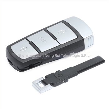 Cheie de mașină Volkswagen, telecomandă cu 3 butoane, 433 MHz, cip ID46, carcasă ABS