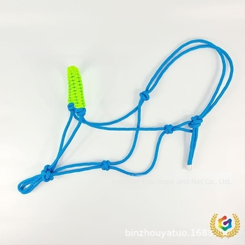 Frâii de cal, din nylon, împletite cu noduri multiple, model YT-MLT-01, pachet de 50 buc., personalizare disponibilă