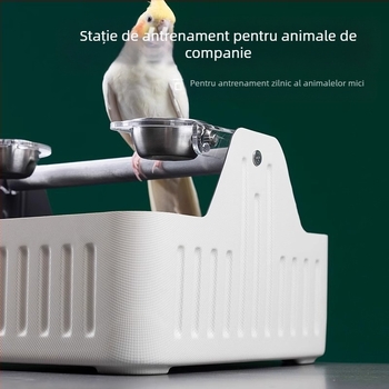 Papagal - coș de toaletă de antrenament pentru birou (WP01) - Adult, Corp mediu, Pasăre