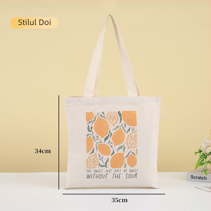 Geantă Tote din pânză, imprimare digitală și logo, pânză 12oz, în stoc și personalizabilă