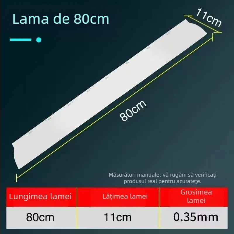 Șpaclu din oțel inoxidabil pentru nivelarea tencuielii pe pereți interiori, fără marcă