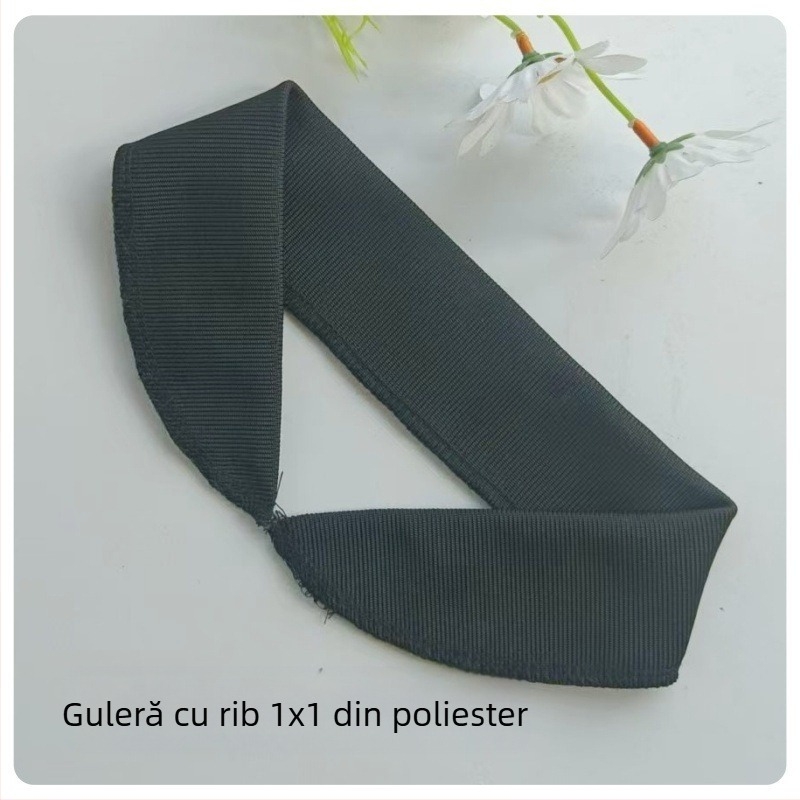 Jachetă poliester-bumbac cu guler înalt, fermoar, stil baseball/flight, pentru adulți, vara 2023