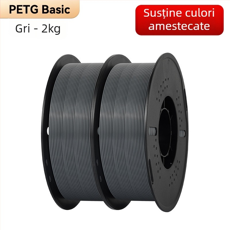 Qipang PETG filament pentru imprimare 3D (diametrul 1,75 mm, bobină de 2 kg)