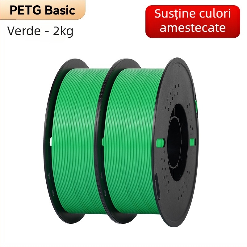 Qipang PETG filament pentru imprimare 3D (diametrul 1,75 mm, bobină de 2 kg)