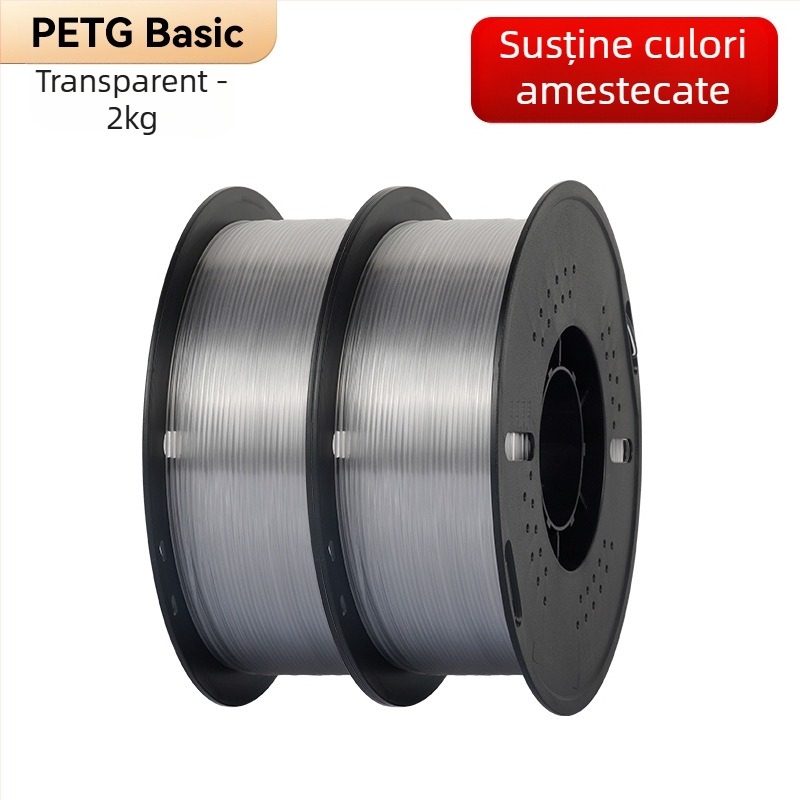Qipang PETG filament pentru imprimare 3D (diametrul 1,75 mm, bobină de 2 kg)