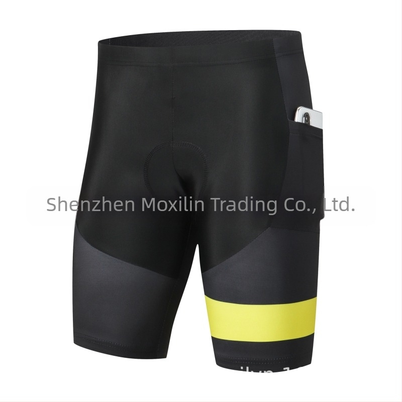 Pantaloni scurți de ciclism cu pernă din silicon, absorbanti, vară, unisex
