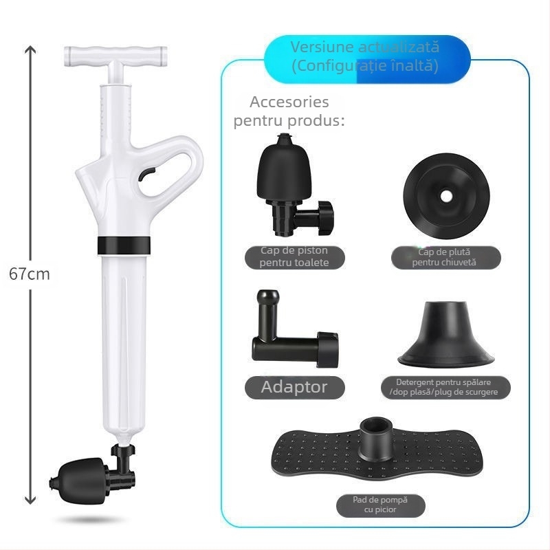 Deblocator de toaletă prin aspirație — complet automat, sistem integrat, ABS, Quick Pass, Wen'an, Hebei, 2018