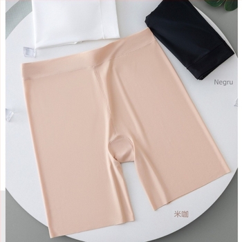 Shorturi Ice Silk de siguranță pentru vară – Plain Weave, talie medie, protecție împotriva expunerii