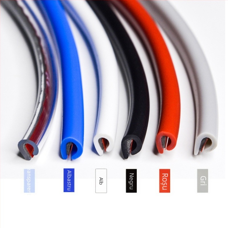 Bandă anti-coliziune pentru uși - Material PVC, Personalizabilă, Model general