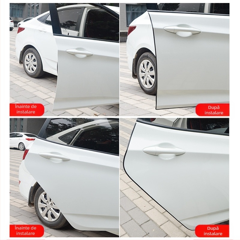 Bandă anti-coliziune pentru uși - Material PVC, Personalizabilă, Model general