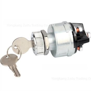 Comutator de aprindere Go-Kart, 3 poziții OFF/RUN/MOMENTARY, universal, pornire cu cheie