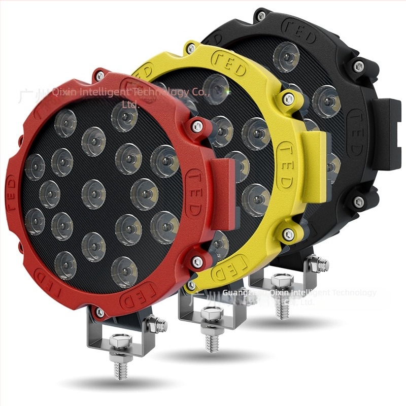 Lumină LED de plafon pentru off-road, 51W, 3030 LED, 9-36V, 4800LM, 6000K