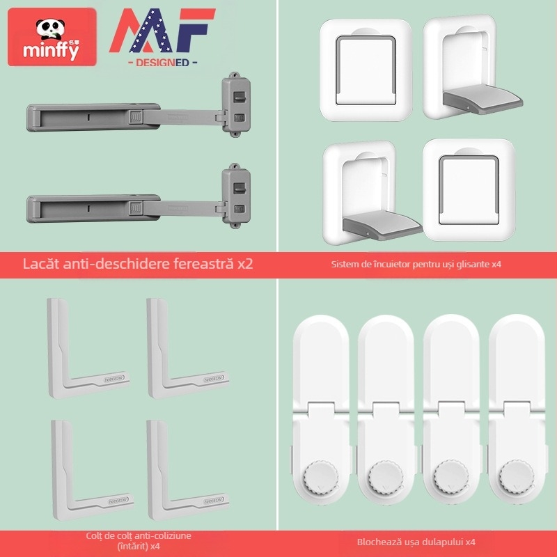 Zăvor pentru capacul de toaletă pentru bebeluși – Siguranță pentru copii, clemă de blocare, lanț anti-deschidere (Import: Nu; Brand: Altul; Origine: Niciuna; Ambalaj: Altul; Cod de bare: Altul)