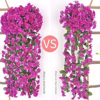 Viță cu flori de mătase (varietate Violet; utilizare: Alte; decor pentru perete - artă florală suspendată)