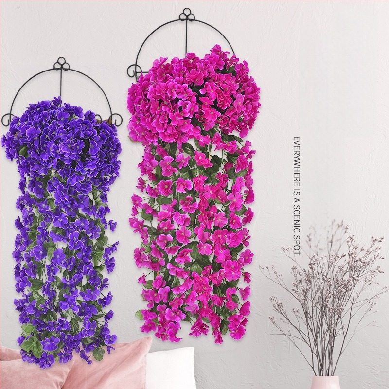 Viță cu flori de mătase (varietate Violet; utilizare: Alte; decor pentru perete - artă florală suspendată)