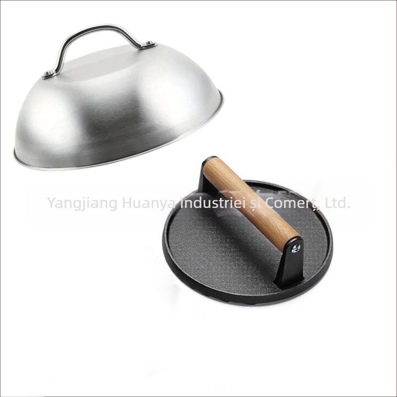 Set de unelte pentru grătar, 3 piese, oțel inoxidabil, brand Huanya