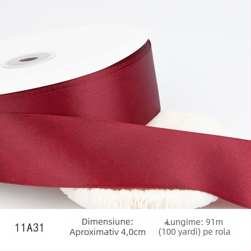 Boming panglică poliester – DIY pentru ambalarea florilor și a prăjiturilor, panglică decorativă