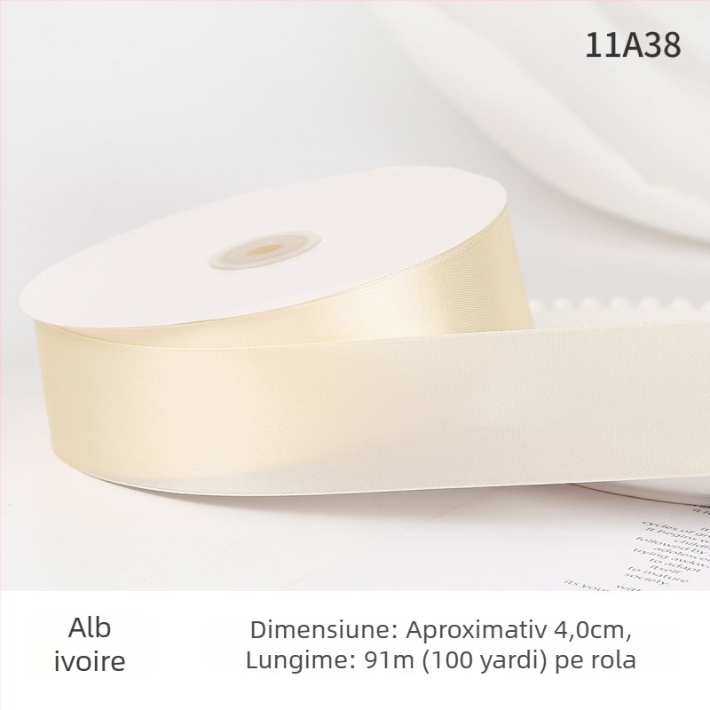 Boming panglică poliester – DIY pentru ambalarea florilor și a prăjiturilor, panglică decorativă