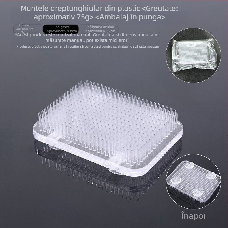 Jianshan bază din plastic pentru aranjamente florale, cu 3 ventuze