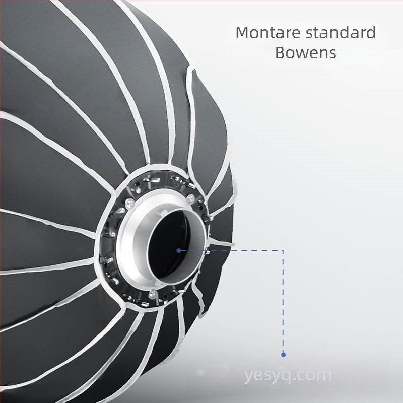 Softbox de lumină moale, octagonal, portabil, cu grilă faguri pentru studio foto