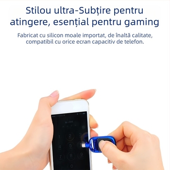 Stand 5 în 1 pentru telefon și tabletă cu stylus capacitiv și carcasă din plastic