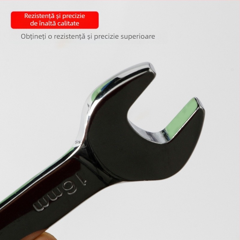 Cheie clichet cu dublă utilizare, design compact, oțel crom-vanadiu