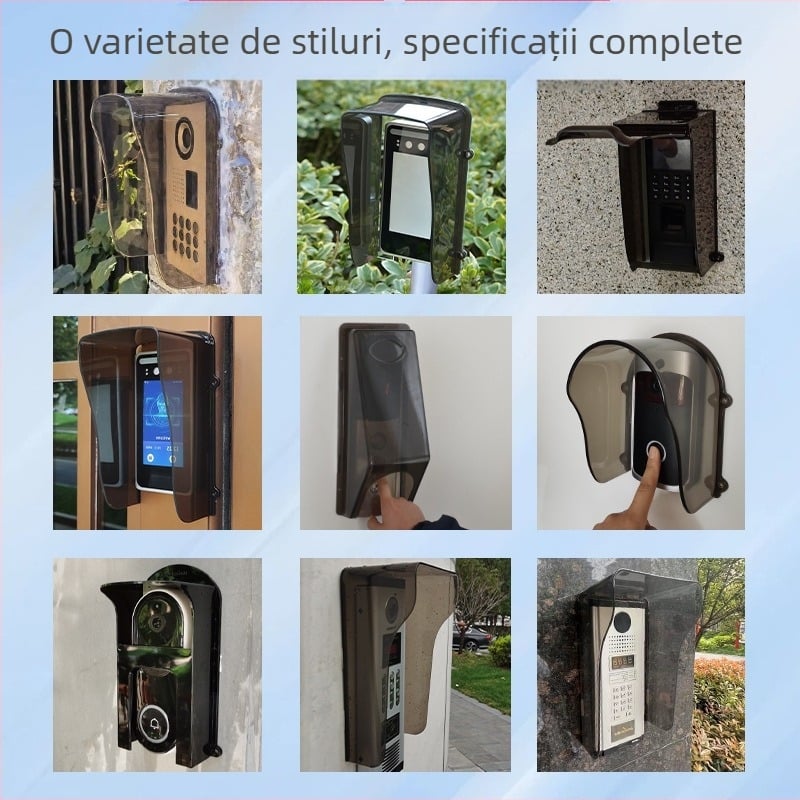 Carcasă externă pentru controlul accesului cu capac impermeabil, cititor vizual, card și parolă; model N11L, stocare 1000, USB/IP/COM, 315 MHz RF