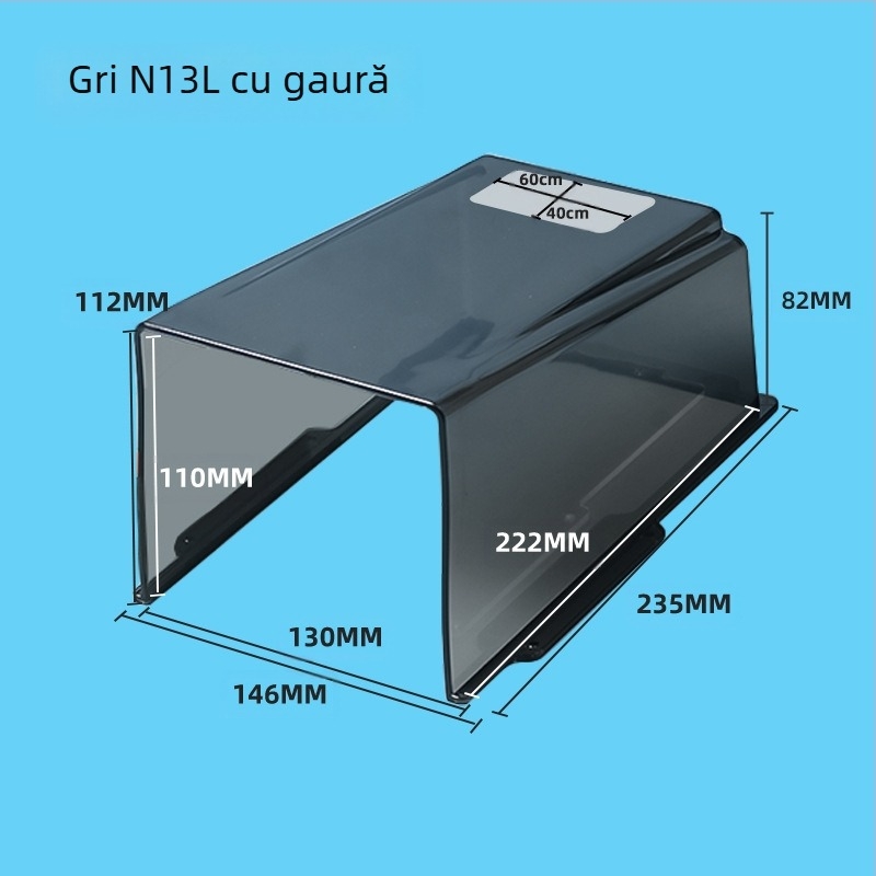 Carcasă externă pentru controlul accesului cu capac impermeabil, cititor vizual, card și parolă; model N11L, stocare 1000, USB/IP/COM, 315 MHz RF