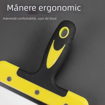 Cuțit de chit cu lamă din oțel inoxidabil, mâner din plastic, seria Putty knife, Jiuling, specificații LC cabinet-feeder