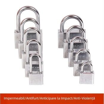 Lacăt pentru ușă, anti-furt, lacăt cu deschidere dreaptă, material: Altele, marcă: Altele, stil: Altele