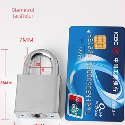 Lacăt pentru ușă, anti-furt, lacăt cu deschidere dreaptă, material: Altele, marcă: Altele, stil: Altele