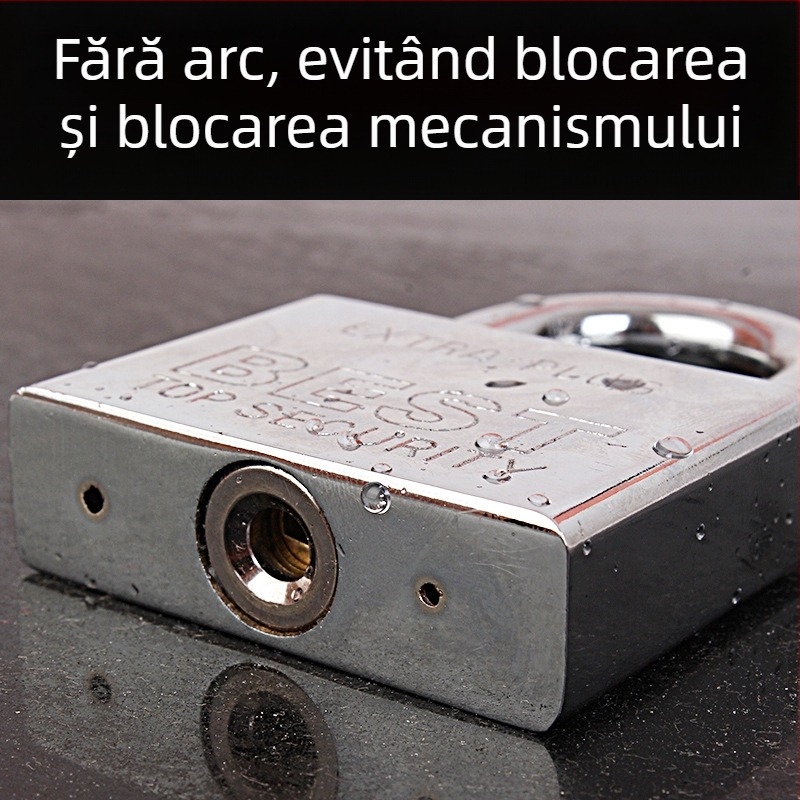 Lacăt pentru ușă, anti-furt, lacăt cu deschidere dreaptă, material: Altele, marcă: Altele, stil: Altele