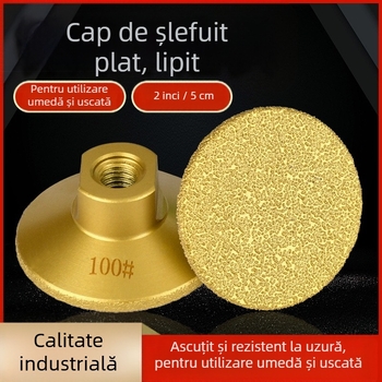 Melton MG025 Cap plat cu diamant Brazing pentru plăci, marmură și piatră – polizare
