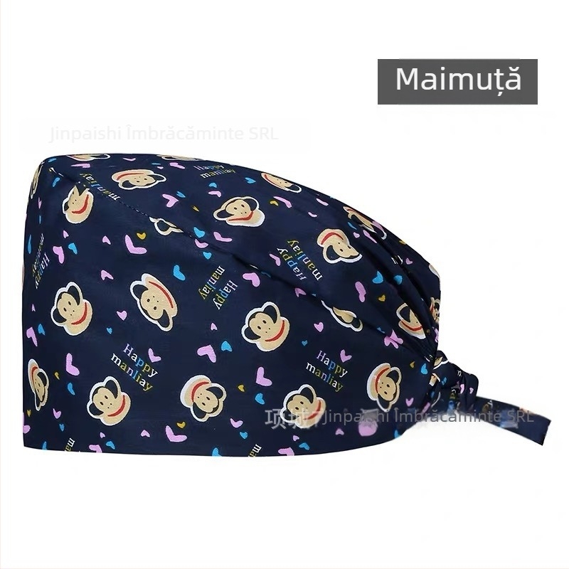 Șapcă unisex din bumbac, imprimeu graffiti, vârf plat, logo imprimat