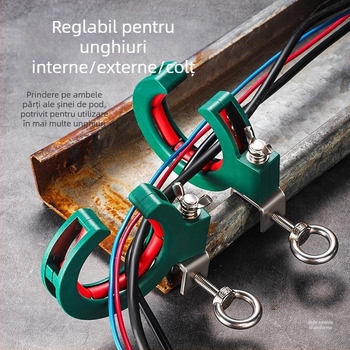 Rulment de ghidare a cablurilor în sistemul de cablaj al plafonului – unealtă pentru instalații cu joasă tensiune